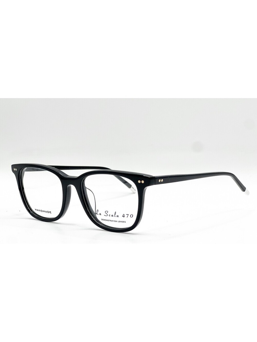 La Scala 470 Dark Black Authentic Eyeglasses 50-18-145